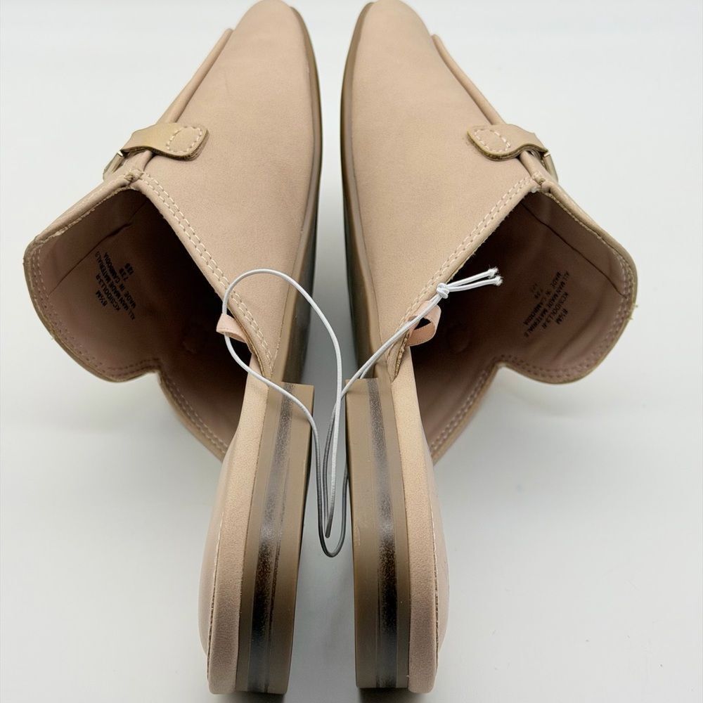 NWT Calvin Klein Chic Cream Mules with Metallic Detail 8,5M‎ - Picture 8 of 11